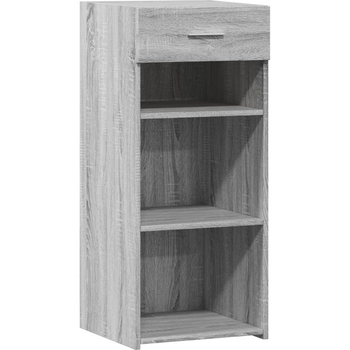 Aparador madera de ingeniería gris sonoma 40x42,5x93 cm - comfortxl