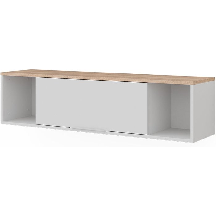 Vicco estantería de pared betti, blanco/sonoma, 120 x 30 cm