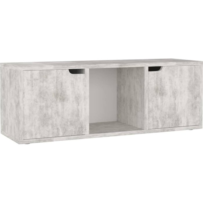 Mueble tv hormigón 88,5x27,5x30,5 cm aglomerado
