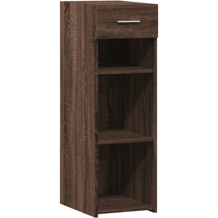 Aparador de madera de ingeniería roble marrón 40x42,5x93 cm - comfortxl