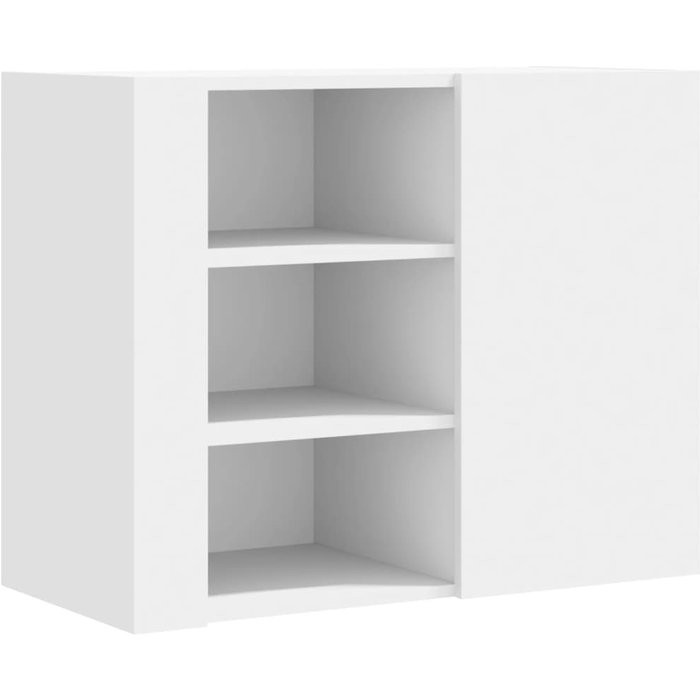 Armario de pared madera de ingeniería blanco 75x35x60 cm- comfortxl