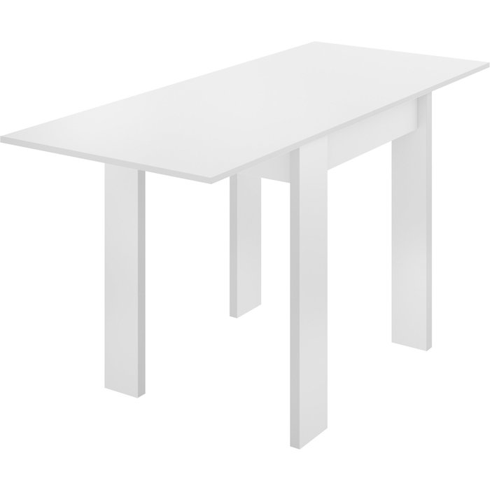 Mesa auxiliar kobe blanco 77-79x67-134x67 cm | mesa auxiliar extensible