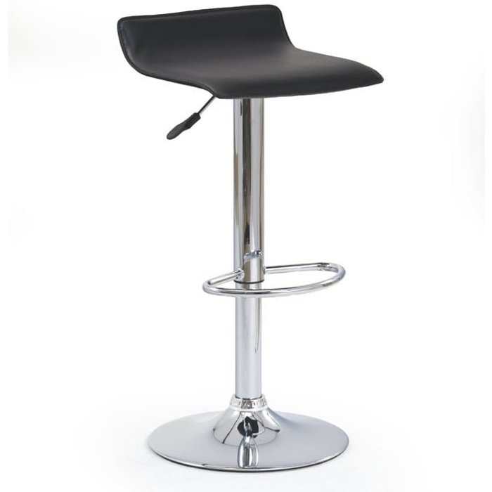 Taburete de bar slide negro o crema - negro