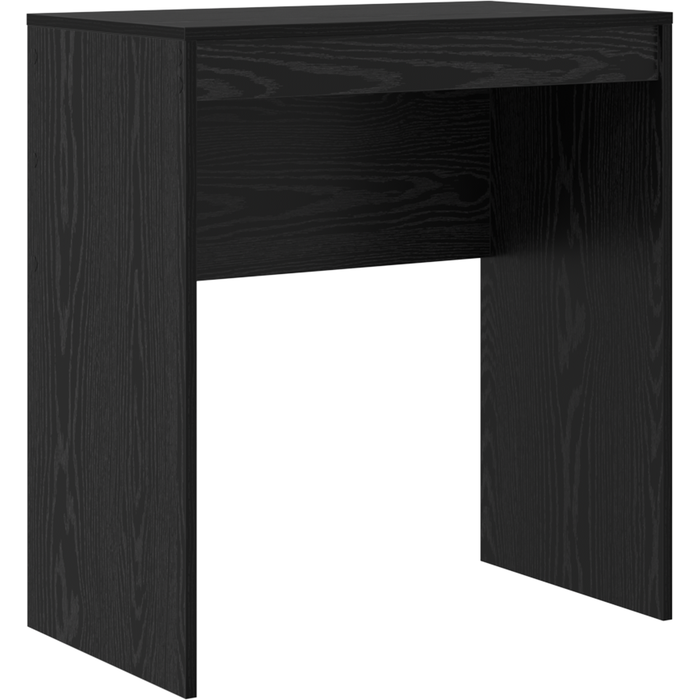 Escritorio de escritura roble negro madera elaborada cfw12038