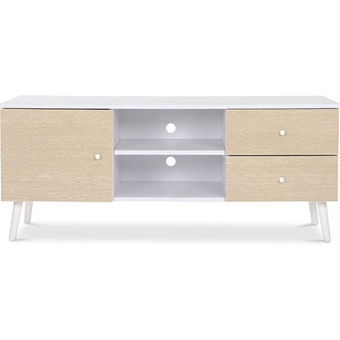 Mueble tv de madera - diseño escandinavo - britta