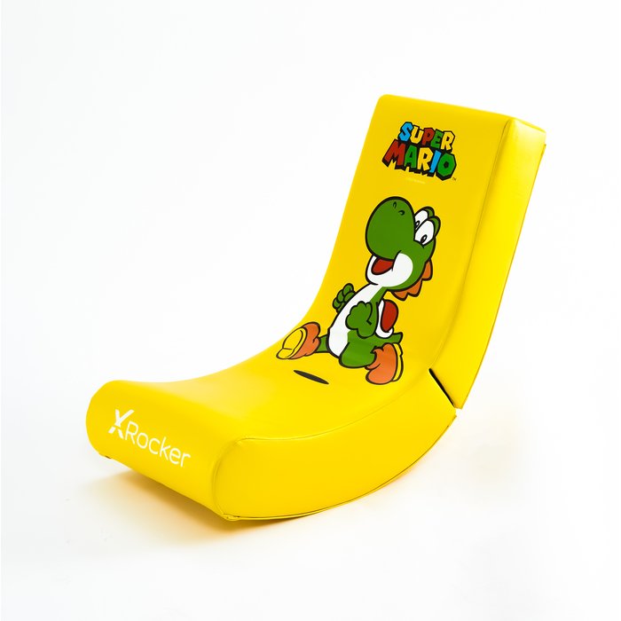 Silla gaming x rocker super mario yoshi