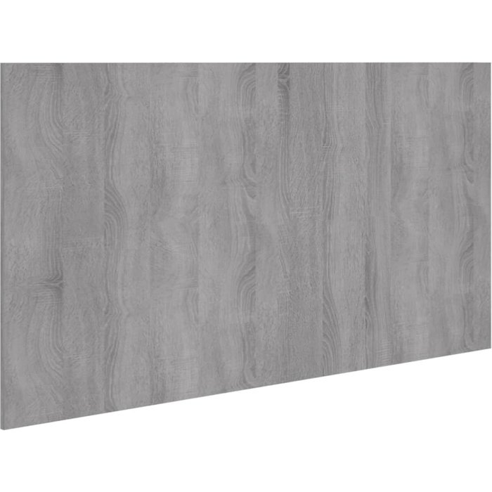 Cabecero de cama madera contrachapada gris sonoma 160x1,5x80 cm - comfortxl