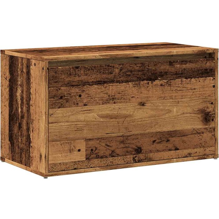 Banco de pasillo de aglomerado madera vieja 80x40x45 cm - comfortxl