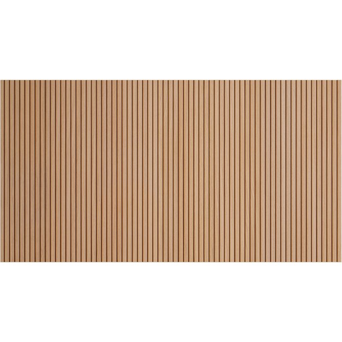 Cabecero tokyo de melamina, de herdasa, 67x100x3, efecto vallado roble