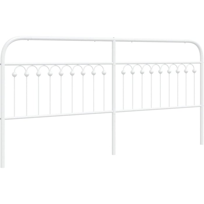 Cabecero,cabecero de cama,panel de cabecera de metal blanco 193 cm cfw39111