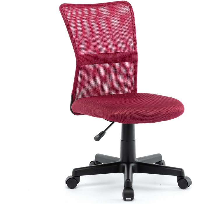 Buyqualia silla de oficina sillón giratorio y elevable (fucsia)