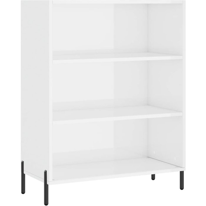 Estantería madera de ingeniería blanco 69,5x32,5x90 cm – comfortxl