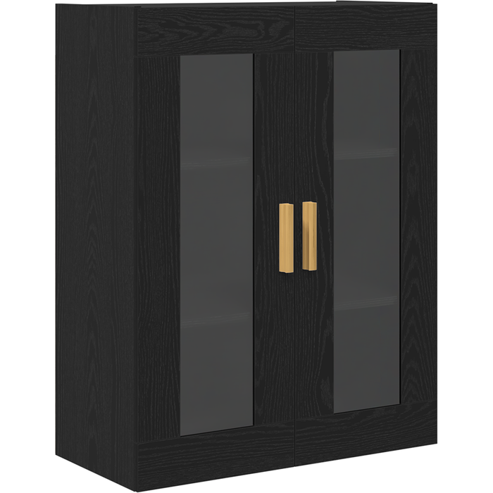 Aparador | rio de pared de roble negro - 69.5x34x90 cm cfw322667