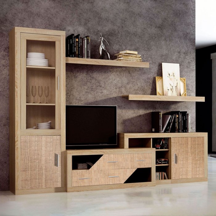 Módulo bajo nuka estantería complementaria tofe 30 x 67 x 29,5 cm