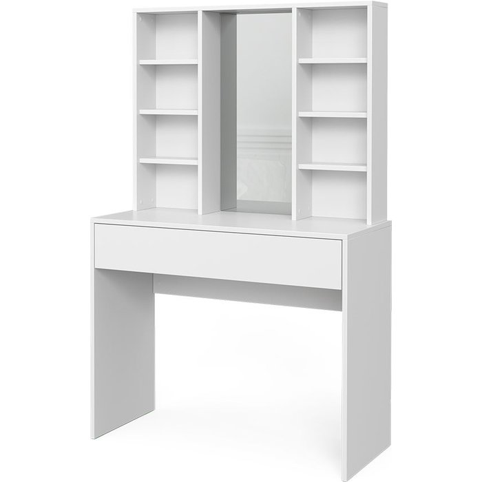 Vicco tocador alexa, blanco, 93 cm con espejo