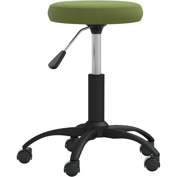 Silla de comedor | silla de cocina de terciopelo verde claro cfw15116