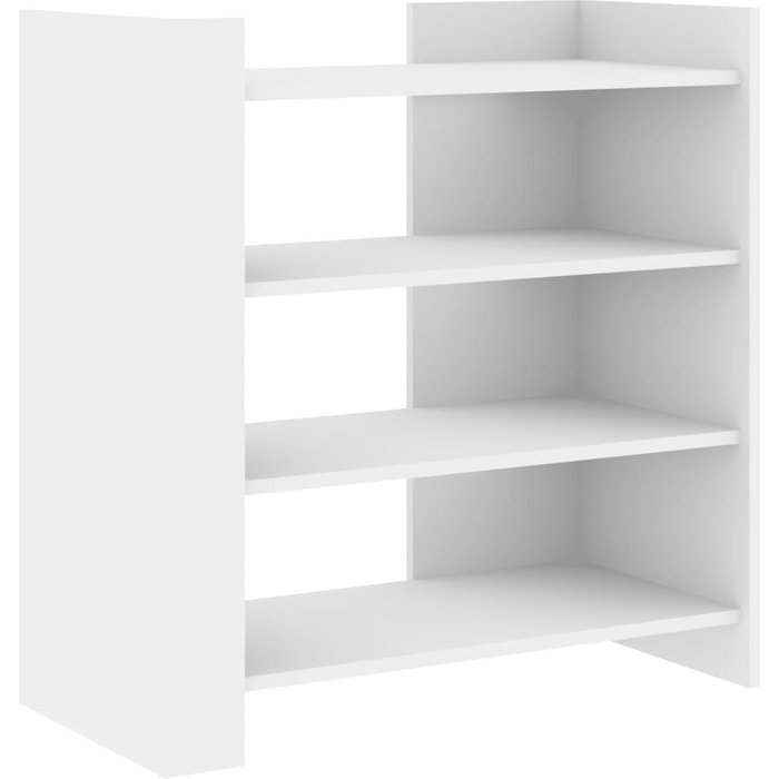 Aparador de madera de ingeniería blanco 73,5x35x75 cm - comfortxl