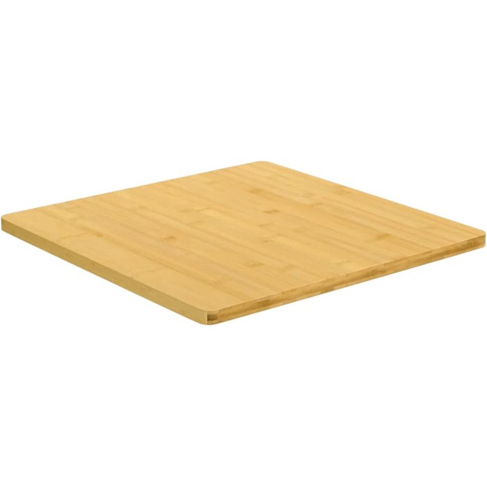 Tablero de mesa de bambú 60x60x1,5 cm- comfortxl