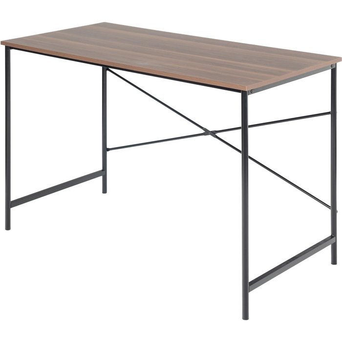 Wellhomemesa plegable tasman en madera de nogal color negro