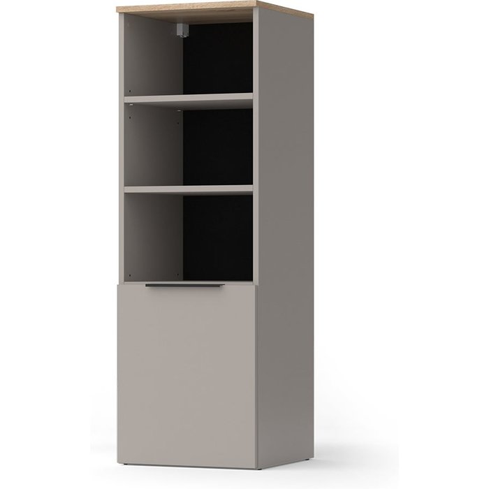 Vicco armario universal wido, gris, 40.2 x 120 cm con una puerta