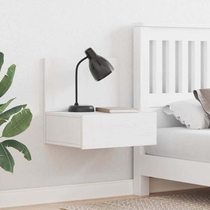 Maison exclusive - mesita de noche 2 pcs 42 x 32,5 x 40 cm madera maciza de pino