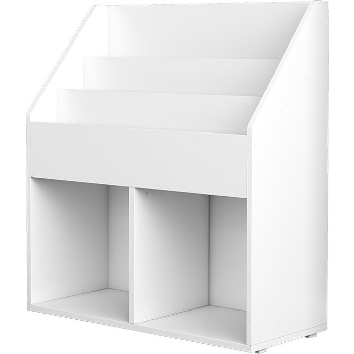 Vicco estantería infantil conny, blanco, 72 x 79 cm con estantes grandes