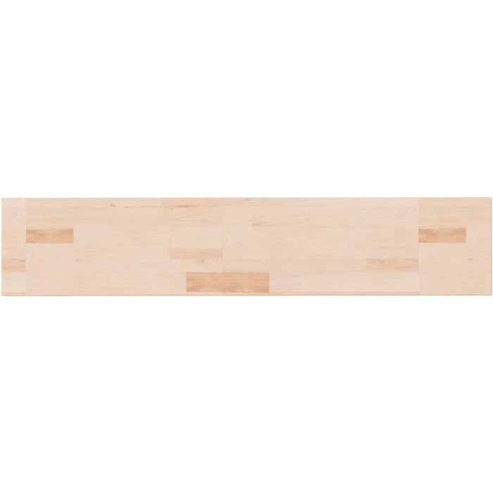 Tabla estantería madera maciza roble sin tratar 100x20x2,5 cm- comfortxl