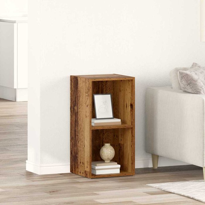 Mueble de tv marrón, 72 x 35 x 37 cm, madera de ingeniería