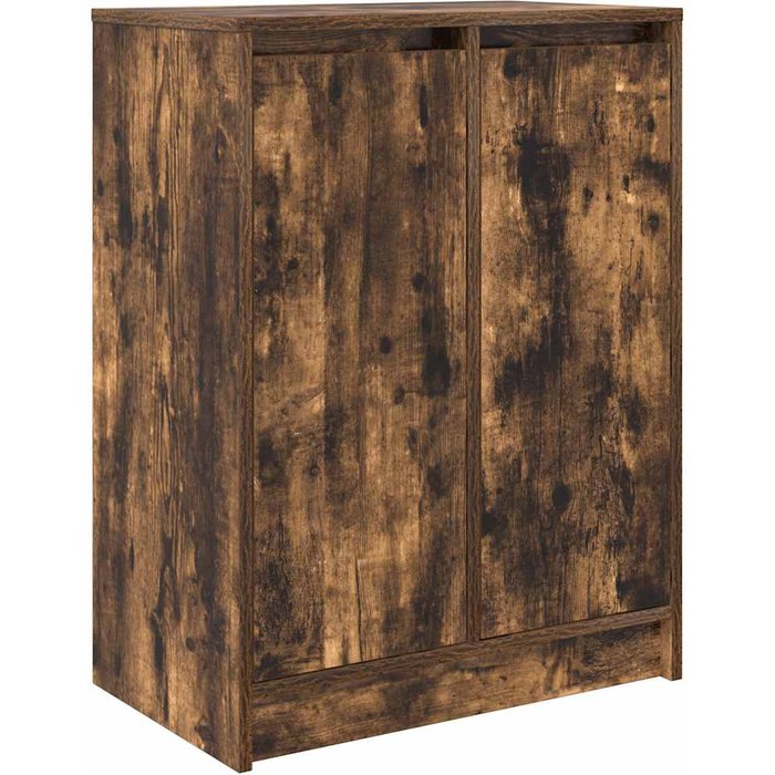 Zapatero roble ahumado 57x34x76 cm madera de ingeniería cfw95794