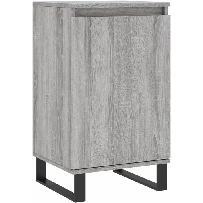 Aparador madera de ingeniería gris sonoma 40x35x70 cm - comfortxl
