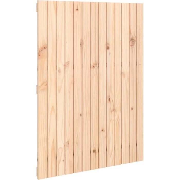 Cabecero de cama - mueble cabecero de pared madera maciza de pino 82,5x3x110 cm