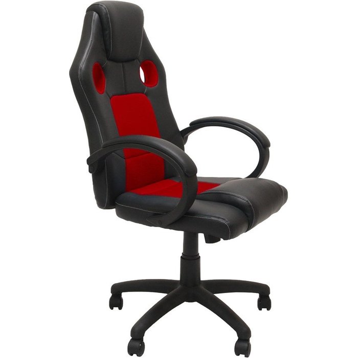 Enzo - sillón gamer - 108-118x63x60 - negro y rojo