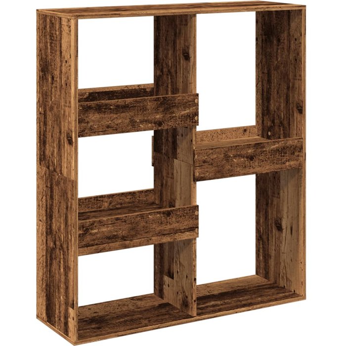 Separador de ambientes madera envejecida 100x33x115 cm – comfortxl