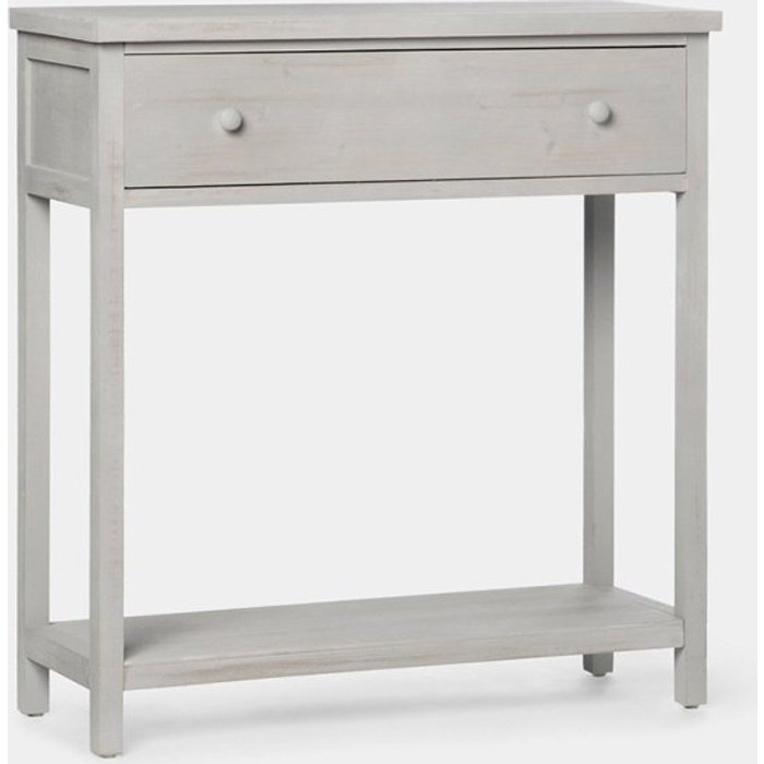 Mueble recibidor de madera gris 80x85 cm