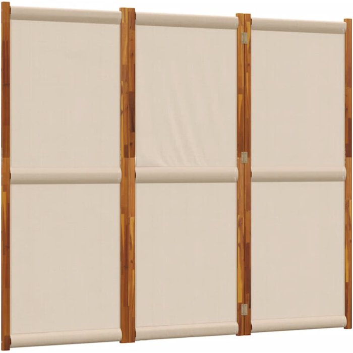 Biombo divisor de 3 paneles gris taupe 210x180 cm 210 x 180 cm / gris topo