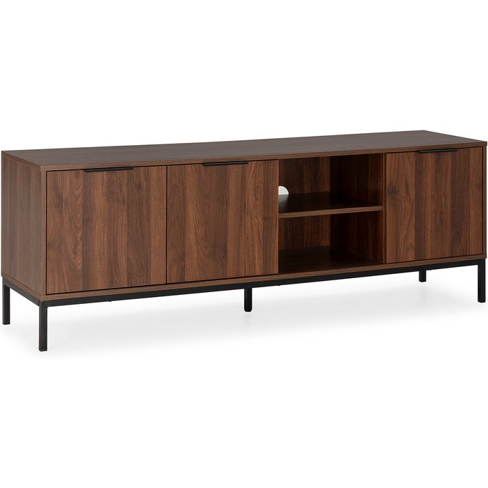 Mueble tv auri 3 puertas color nogal