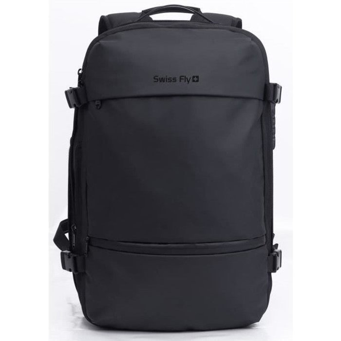 Bolsa de viaje negro 40 l 48 x 32 x 32 cm