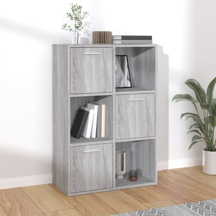 Mueble de almacenaje gris sonoma 60x29,5x90 cm cfw906711