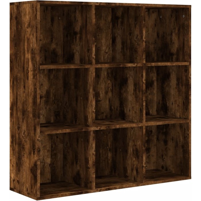 Mueble de almacenaje | estantería roble ahumado 98x29x97,5 cm cfw516733