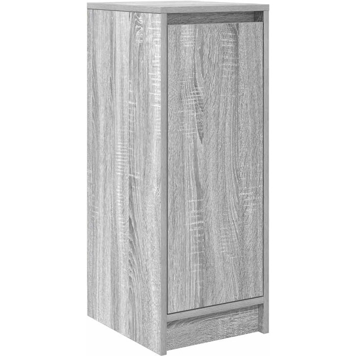 Zapatero gris sonoma 29,5x34x76 cm madera de ingeniería - comfortxl