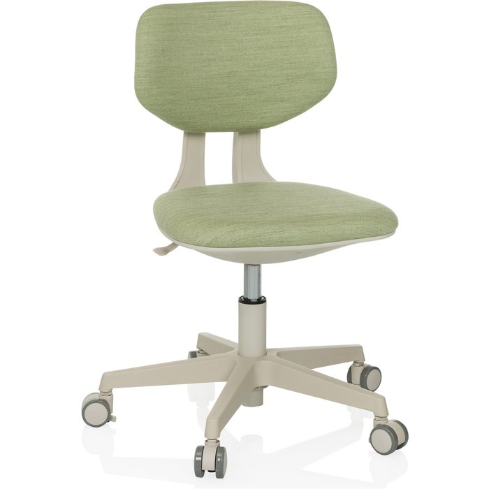 Silla giratoria para niños kiddy classic verde hjh office