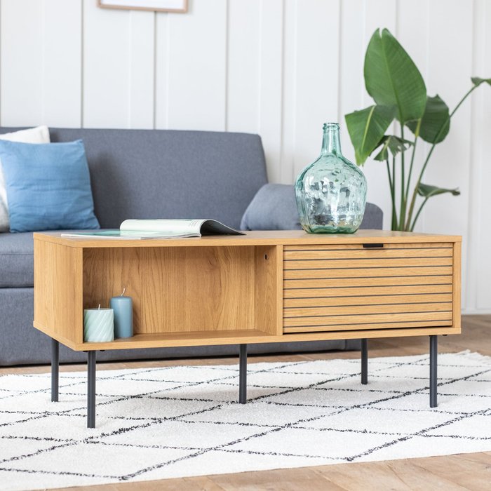 Mesa de centro con cajones stinna