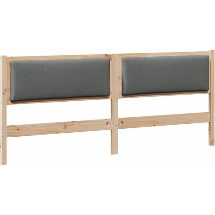 Cabecero cama - mueble cabecero otro marrón 200 cm madera maciza de pino