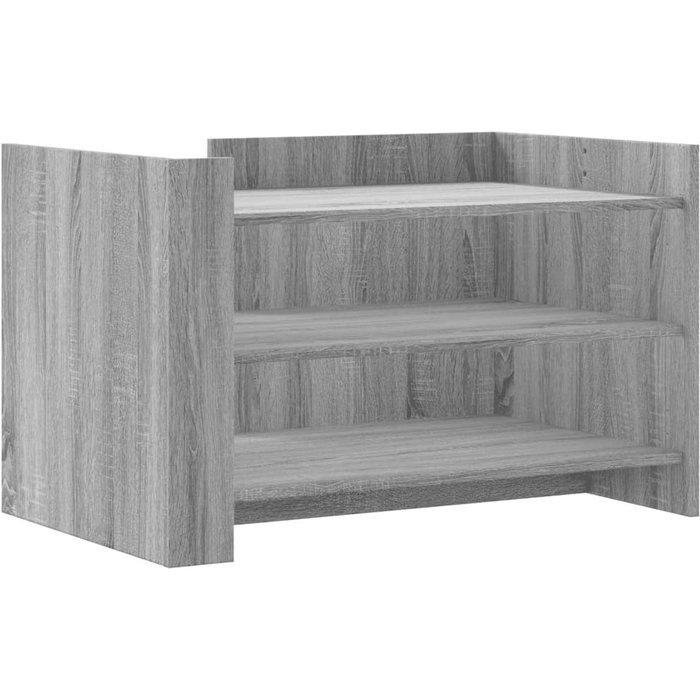 Mesa de centro de madera de ingeniería sonoma gris (80 x 50 x 50 cm) - comfortxl