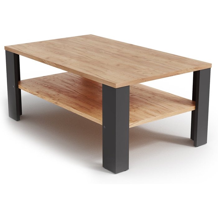 Vicco mesa de centro , antracita, 100 x 60 cm