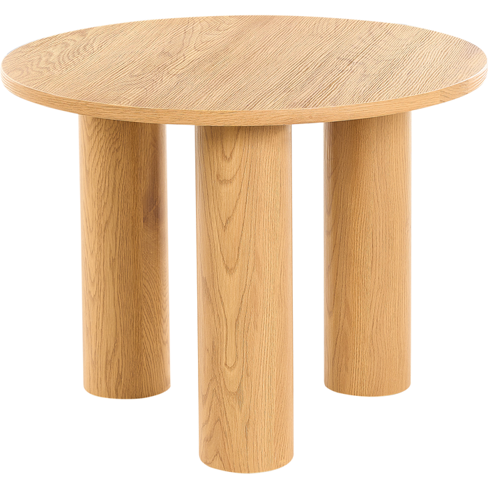 Beliani mesa de centro senoia marrón