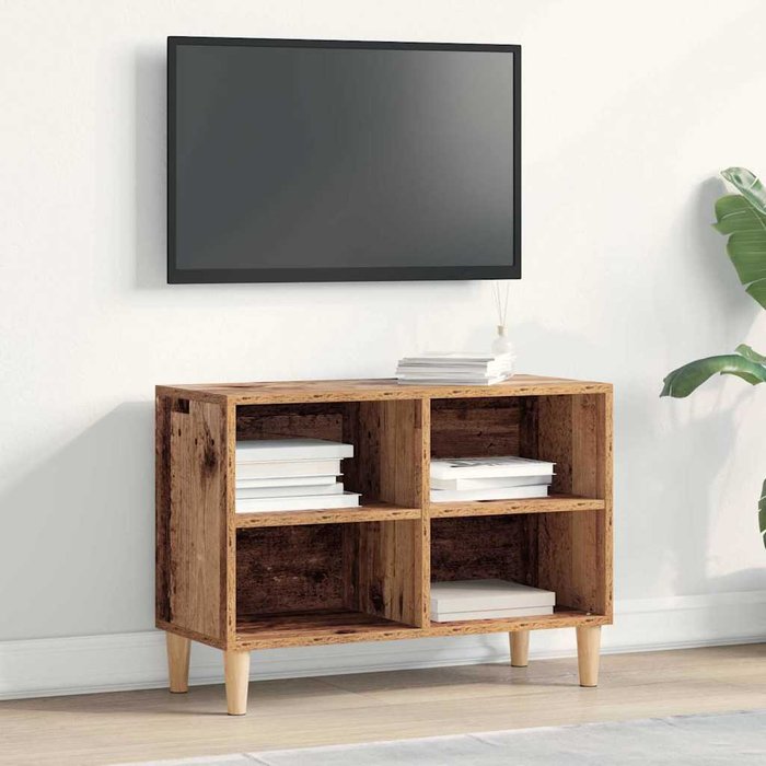 Maison exclusive - gabinete de tv madera vieja 69,5 x 30 x 50 cm