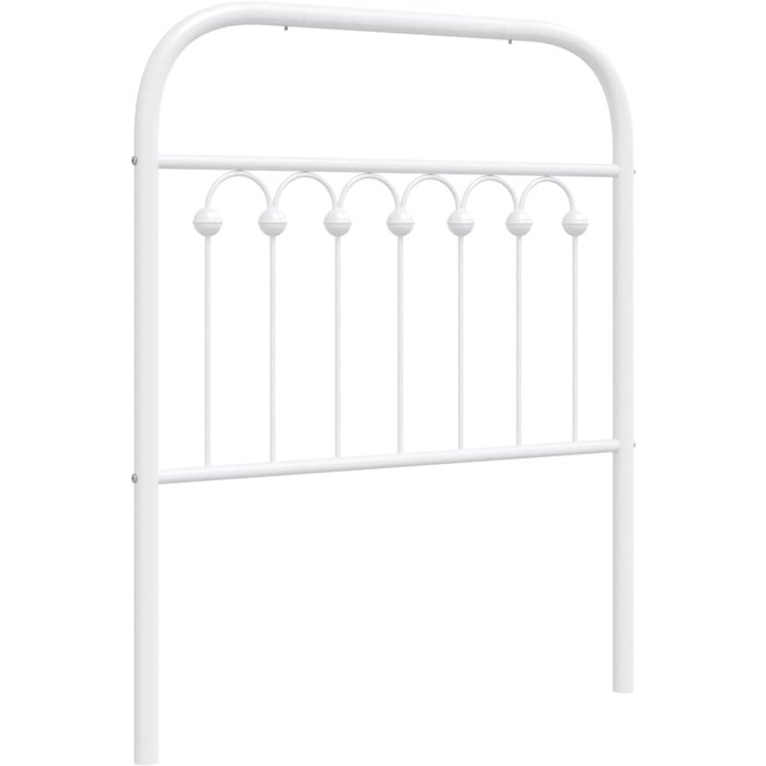 Cabecero de metal blanco 75 cm - comfortxl