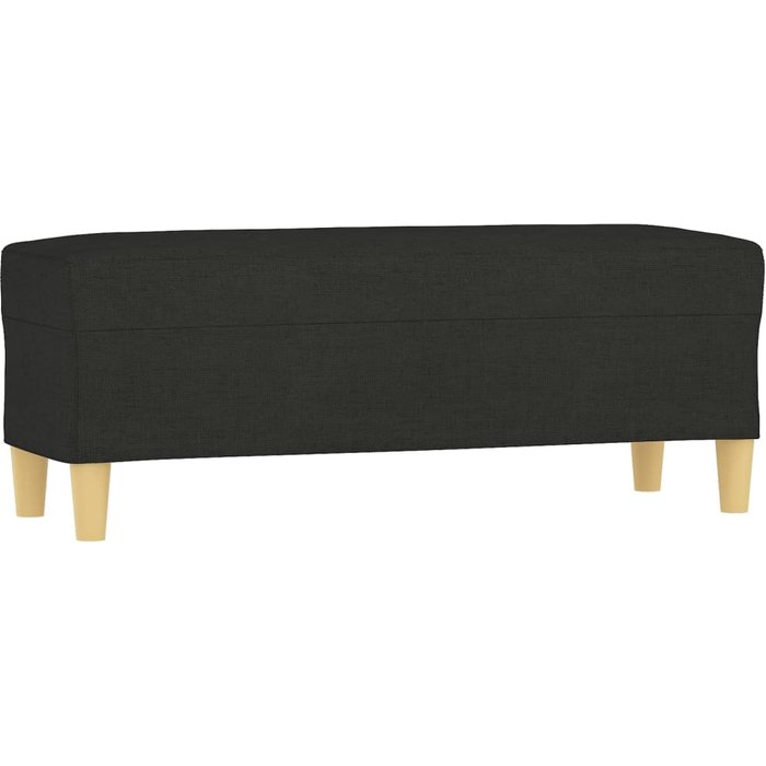 Banco 100 x 35 x 41 cm tela negra 02_0010454