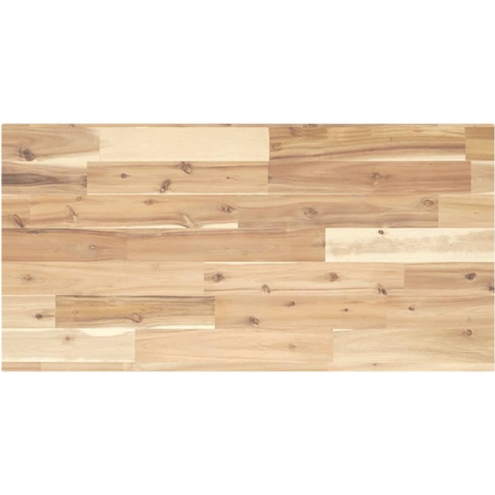Tablero de mesa rectangular madera maciza acacia 100x40x2 cm - comfortxl